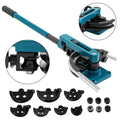 Industrial DIY Manual Lever Type Tube Bender 7 Dies 90 Degree Copper Pipe Bending Tools 10-25mm Capacity Stainless Steel OEM
