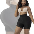 Butt Lifter Zipper Black Shapewear Custom Logo Wholesale Compression Workout Shorts Faja Shorts for Women