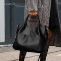 Custom Leather Handbag Luxury Fashion Crossbody Bag Large Capacity Genuine Leather Bag for Office Wholesale Shoulder Bag Low MOQ MegaBDM