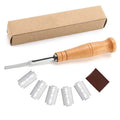 Customized Eco-Friendly Sourdough Bread Making Tools Set Stainless Steel Contouring Knife 6-8 Piece Wooden Baking Pastry Tools