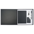 Promotional Notebook High-quality Business Cooperation Gift Set with Key Chain Card Holder Crystal Pen Multifunction Notebook