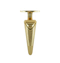 Factory Customized Special Design  Furniture Legs for Bed Gold Chrome Cabinet Legs of 13 cm Metal Furniture Accessories