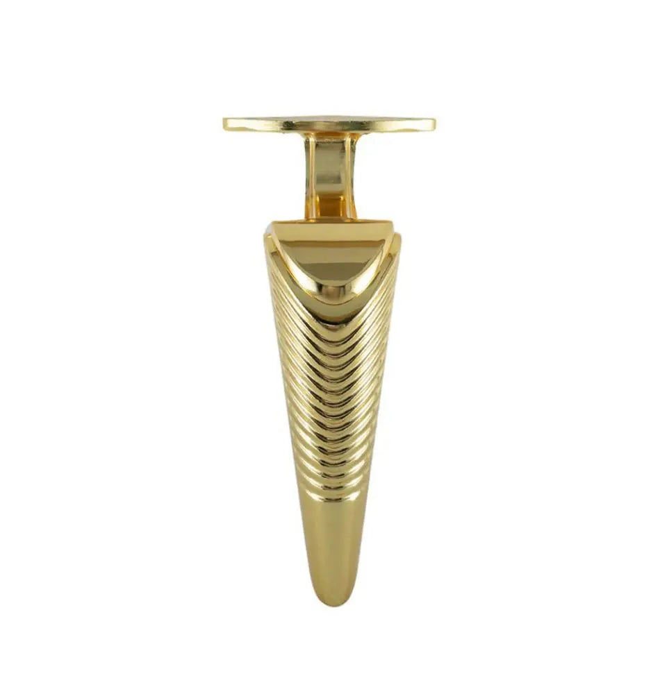 Factory Customized Special Design  Furniture Legs for Bed Gold Chrome Cabinet Legs of 13 cm Metal Furniture Accessories