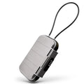 CUSTOM OEM Mini Safe Combination Lock with Removable Wire Rope Waterproof Anti-Theft Security Box Gray