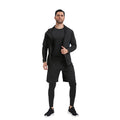 Breathable Quick Dry Fitness Sportswear Gym Running Quick Dry Tight Set for Morning Training Foot Basketball Training Clothing