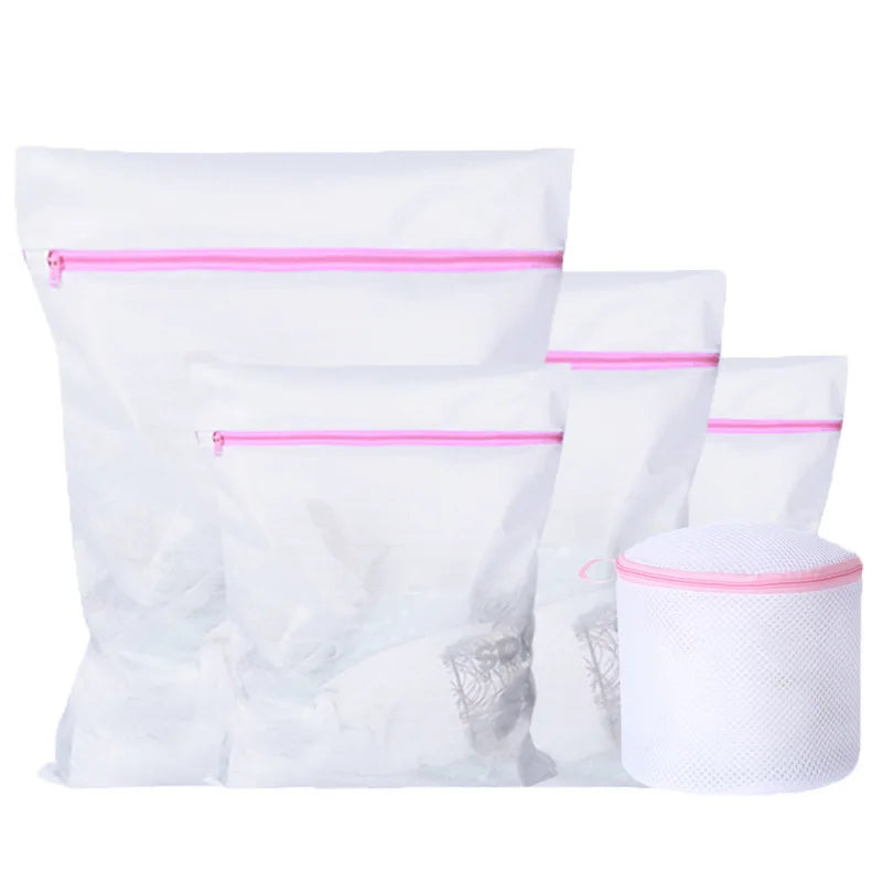 Eco Friendly Machine Wash Washing Mesh Storage Laundry Bags for Makeup Pads