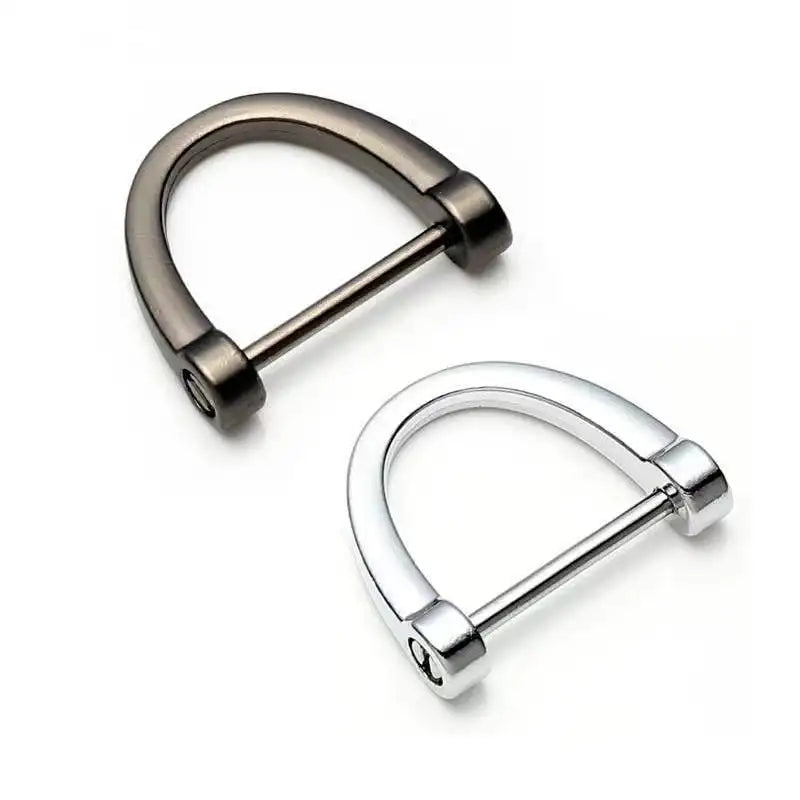 Wholesale Hardware Accessories19mm Horseshoe Buckle Car Keychain Luggage Hardware Buckle D-shaped Buckle