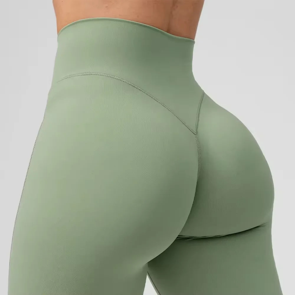 Custom Logo Women Gym Sport Wear Fitness Workout Seamless Yoga Pants Scrunch Butt Lift Leggings Yoga Pants