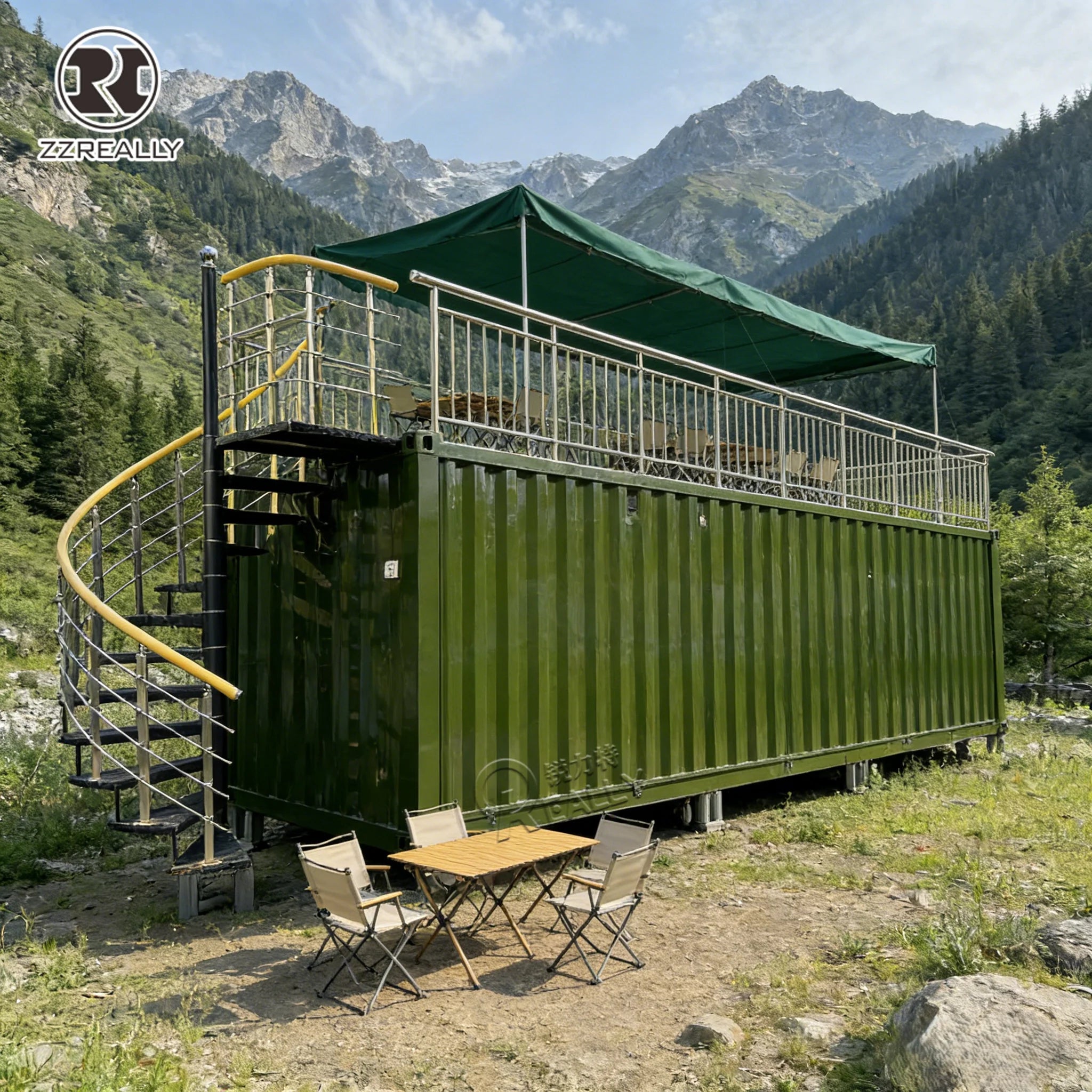OEM Charleston Prefab Container Bar Coffee Shop Cafe Container Bar Coffee Shop 40ft Container Bar
