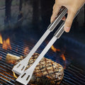 Wholesale Kitchen Tools Outdoor Barbecue Grill Utensils Food Tongs for Catering Party  Restaurant Bbq Turning Tongs