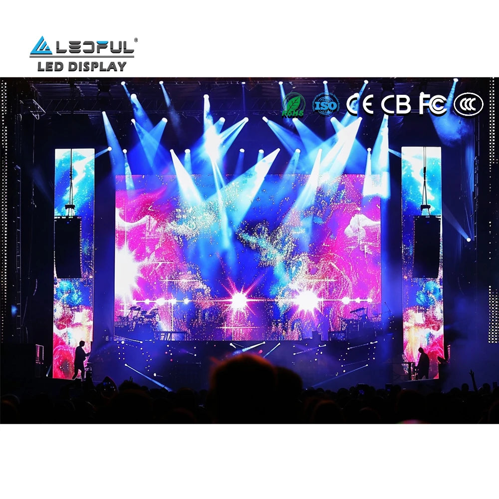 Stage Pantallas LED Exterior Video Wall Display Panel Screen for Exhibition Hall Stage Events Studio