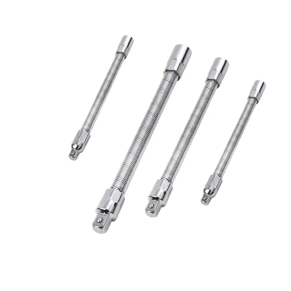 Custom Extension Fishing Rod Electric Wrench Sleeve Bendable Shaft Flexible Stainless Steel Springs