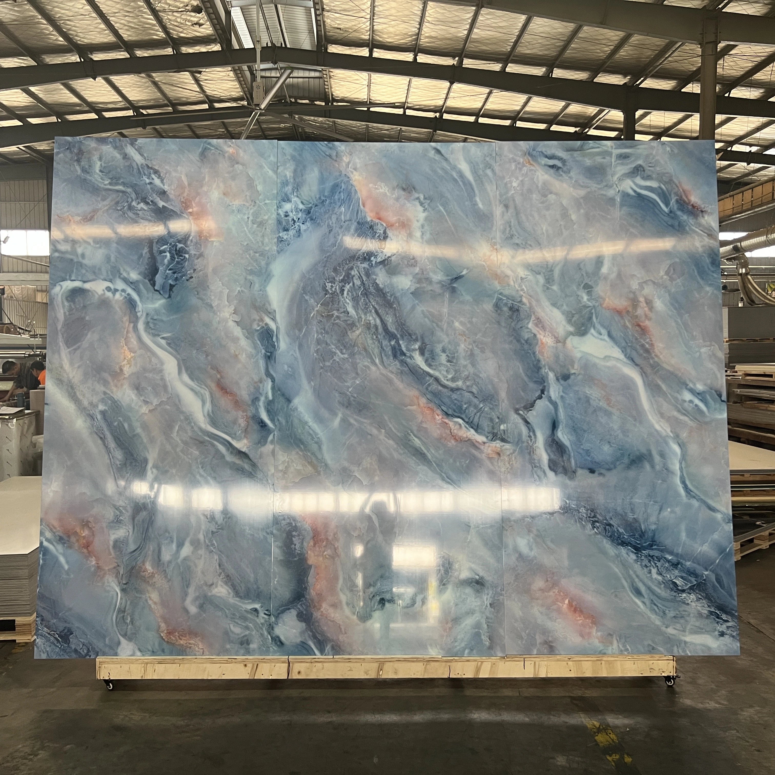 Carbon Slate Wall Panels Porcelain Marble Bamboo Charcoal Wall Slab for Decoration for Carbon Crystal Panel Wall