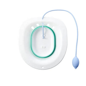 Foldable PVC Material Smooth Surface Small Space Postpartum Butt Cleaning Hemorrhoids Adults Sitz Bath