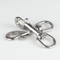 Stainless Steel Metal Dog Leash Eye Swivel Ring Snap Hook Carabiner
