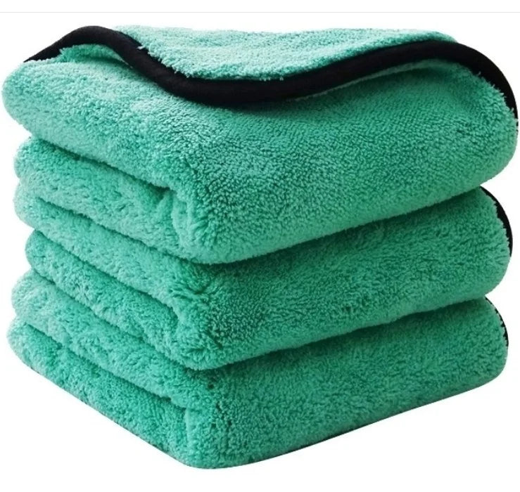 Coral Fleece Car towel Thick Plush microfiber Car Cleaning Wash Towel
