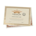 Customized Design Factory Hot Stamping Gold Foil Anti-counterfeiting Customized Printing Security Paper Certificate