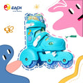 EACH Professional Adjustable Roller Skates for Boys and Girls Popular Size for Beginners Outdoor Skate Shoes for Children