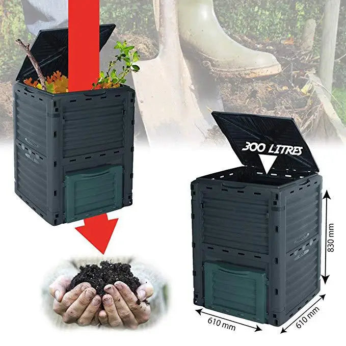 Wholesale 300 Liter Composter Bin Garden Compost Bin Garden Products Garden Supplies