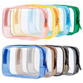 Portable Wholesale Large Capacity Ins Style Waterproof PVC Cosmetic Bag Small Zipper Transparent Toiletry Bag