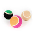 Non-Toxic Puppy Kitten Tennis Balls Outdoor Training Dog Pet Tennis Ball for Dogs Cats Natural Rubber Premium Interactive Toy