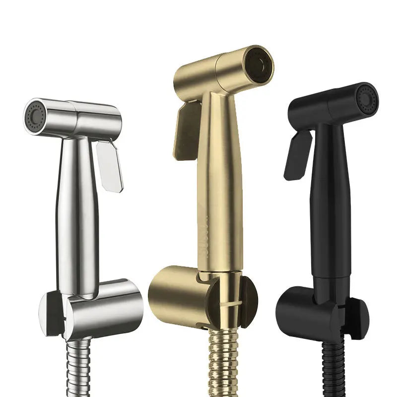 Premium Stainless Steel Toilet Bidet Attachment Hand Held Bidet Sprayer Set
