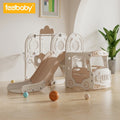 Feelbaby Kids Car Style Plastic Slide Indoor Playground Toy Good-Looking Educational Garden for Home Adventure Park for Shopping