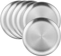 Rim Dish Plate Gold Stainless Steel Wholesale Porcelain Camping KOREAN Round 1 Set White Striped Square Fruit and Su Polished