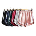 Wholesale Good Quality Fashion All-match Glossy Elastic Summer Many Colors Comfortable Washable Sports Shorts