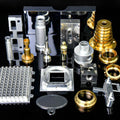 Custom Anodizing Metal Aluminium Alloy  Components Manufacturers Precision Milling Stainless Steel Brass CNC Machined Parts
