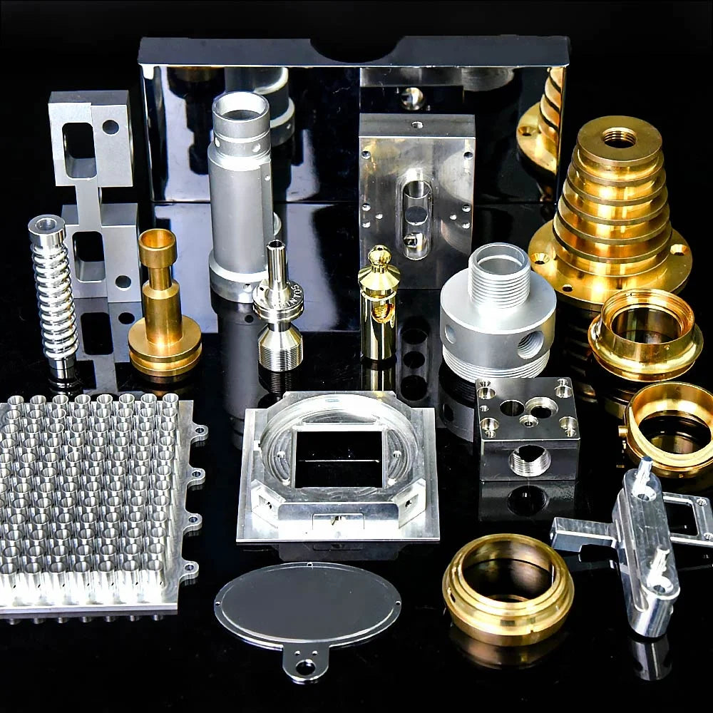 Custom Anodizing Metal Aluminium Alloy  Components Manufacturers Precision Milling Stainless Steel Brass CNC Machined Parts