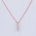 Custom Design Jewelry Da Moissanite Collana White D Color Loose Moissanite Diamond Necklace for Woman