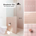Bluwhale Tile Foshan Factory 48x48 Square Pink Tile Bathroom Wall Spa Glaze Ceramic 2 Inch Pink Pool Tiles MegaBDM
