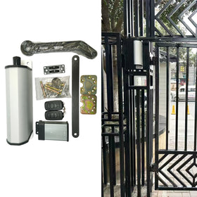 Automatic Swing Door Opener DC Motor Side Mounted Flat Door Opener Load Bearing 250kg Support Wifi Mobile App Control