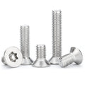Direct Sale From Manufacturer 304 Stainless Steel Countersunk Torx Anti-Theft Screws M2-M8 Column Metric Measurement System