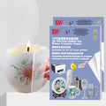 3D Laser Film Free Vivid Color Durable Scratch Waterproof Water Transfer Waterslide Decal Paper for Glass Mugs Ceramics & Metal