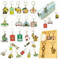 Promotions Manufacturer 2D PVC Custom Keychain Saudi Arabia Key Ring Camel logo Accessories Rings Charms in Bulk Wholesale