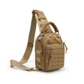 Yakeda1000D Laser Cut Outdoor Gear Shoulder Bag Camping Hiking Tactical Sling Bag Camouflage Camping Training Chest Pack