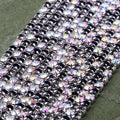 2025 Crystal wholesale cup chain ab crystal rhinestone chains trim  for jewelry making accessories rhinestone cup chain
