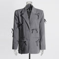 Boutique Wholesale 2026 Autumn New Fashion Commuting Leisure Bow Design Elegant Women's Suit