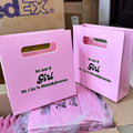 Wholesale Custom  Gift Bags with logo Shopping Bag Hard Paper Bag Christmas Customized