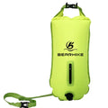 China Hot Sale Bright Safety Inflatable Swim Buoy Bag for Open Water Portable Lightweight Swimming 28L