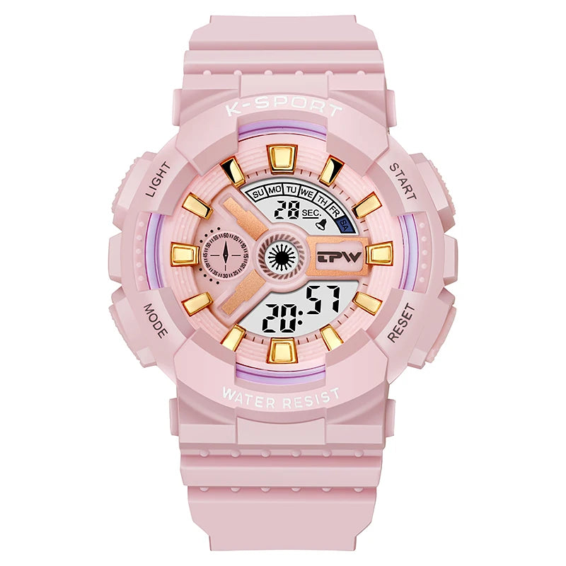 Trendy Students Waterproof Digital Girls Watches Wholesale Boys Relojes Sport Watch Relogio Digital