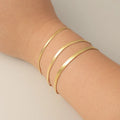 Fashion Stainless Steel Snake Chain Bracelet for Women Waterproof Filmy Gold Color Christmas Jewelry Gift