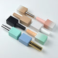 Factory Low MOQ Custom Logo OEM 15ml Black Pink White Empty Gel Nail Polish Bottle