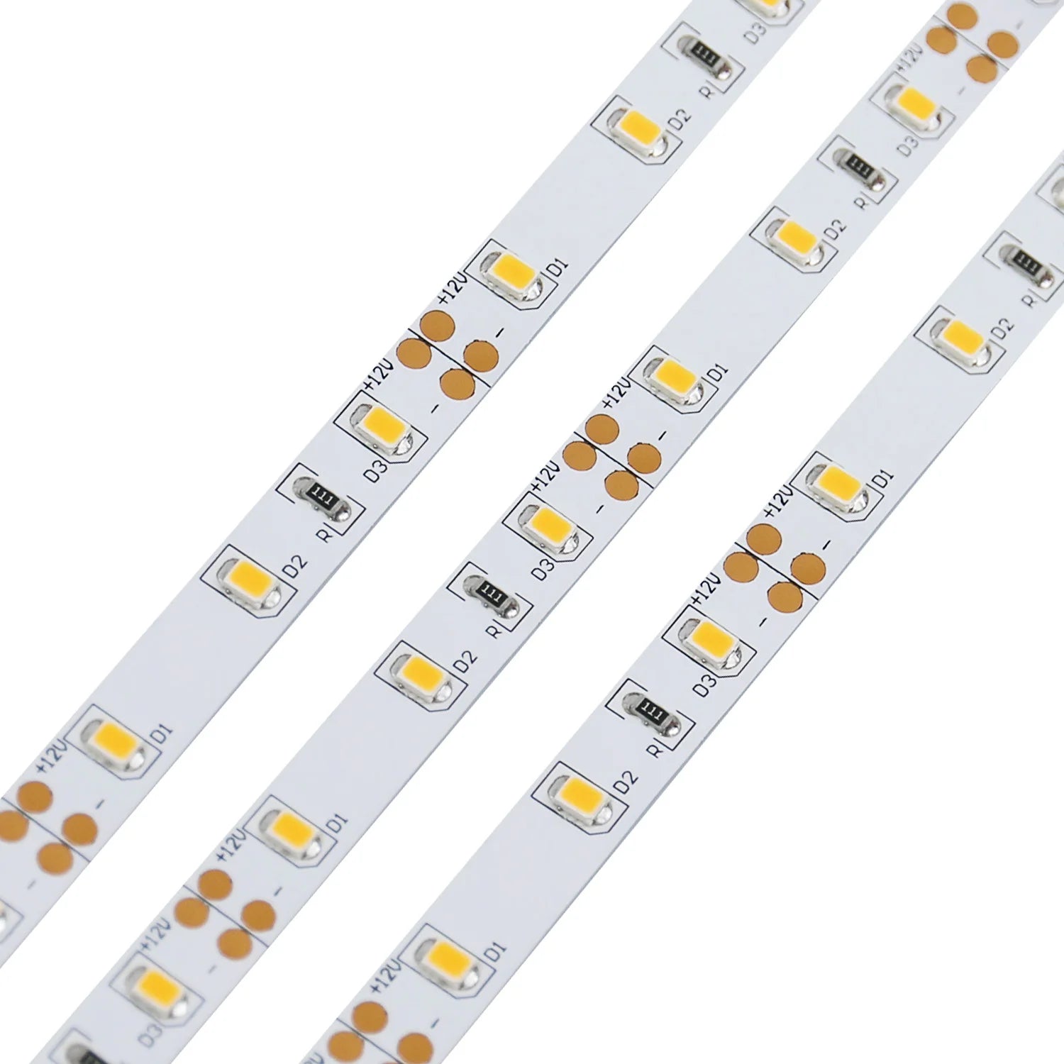 Ultra-Thin Tira LED Stripe 2835 SMD Single Color Flex LED Strip for Indoor Outdoor Use 12V/24V Warm/Cold White USB NFC