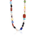 Hot Selling Classic Style Multicolor Natural Stone Pearl Beaded Necklace Mixed Style Bracelet for Beach Vacation