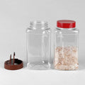 Pinch Grip PET Jars for Spice Seasoning Condiments Herb Food Packaging
