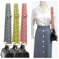 Meetee B-J2047 Adjustable Webbing Belt 3.8cm*80-130cm Colorful Bag Accessories Handbag Strap Crossbody Long Bag