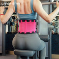 LS0810 Custom Logo Fitness Safety Waist Trimmer Belt Slimmer Kit with Low Back and Lumbar Support Weight Loss Wrap Sauna Suit MegaBDM